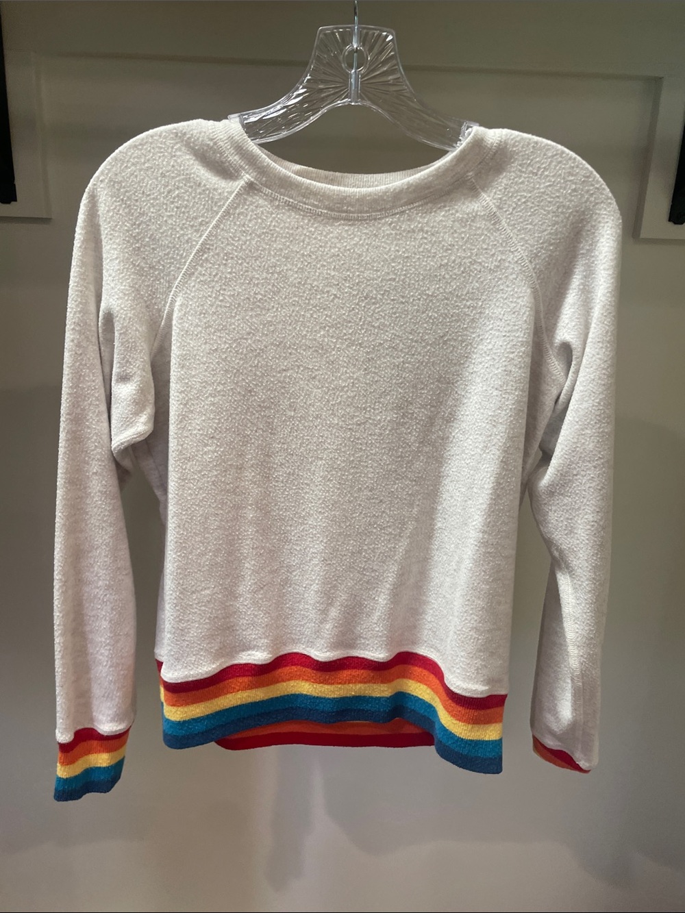 Faherty Rainbow Hem Sweater